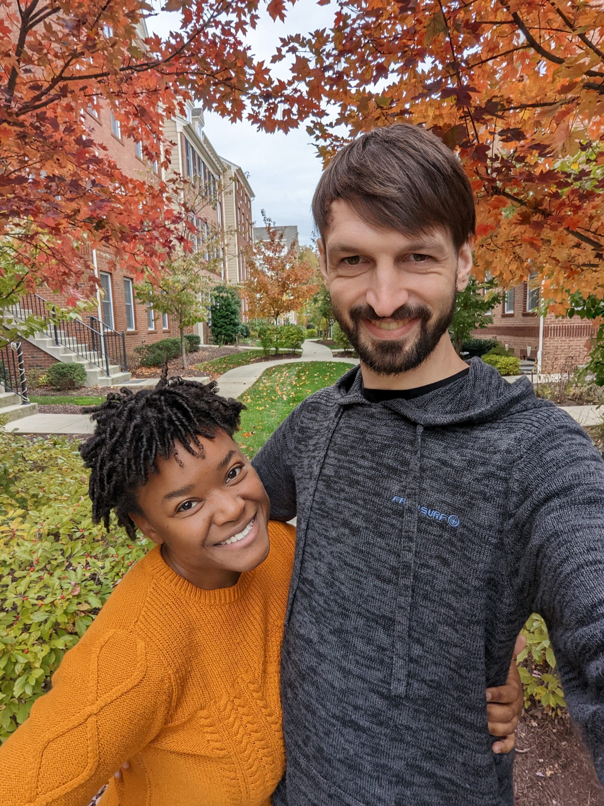 Mausharie's birthday walk.