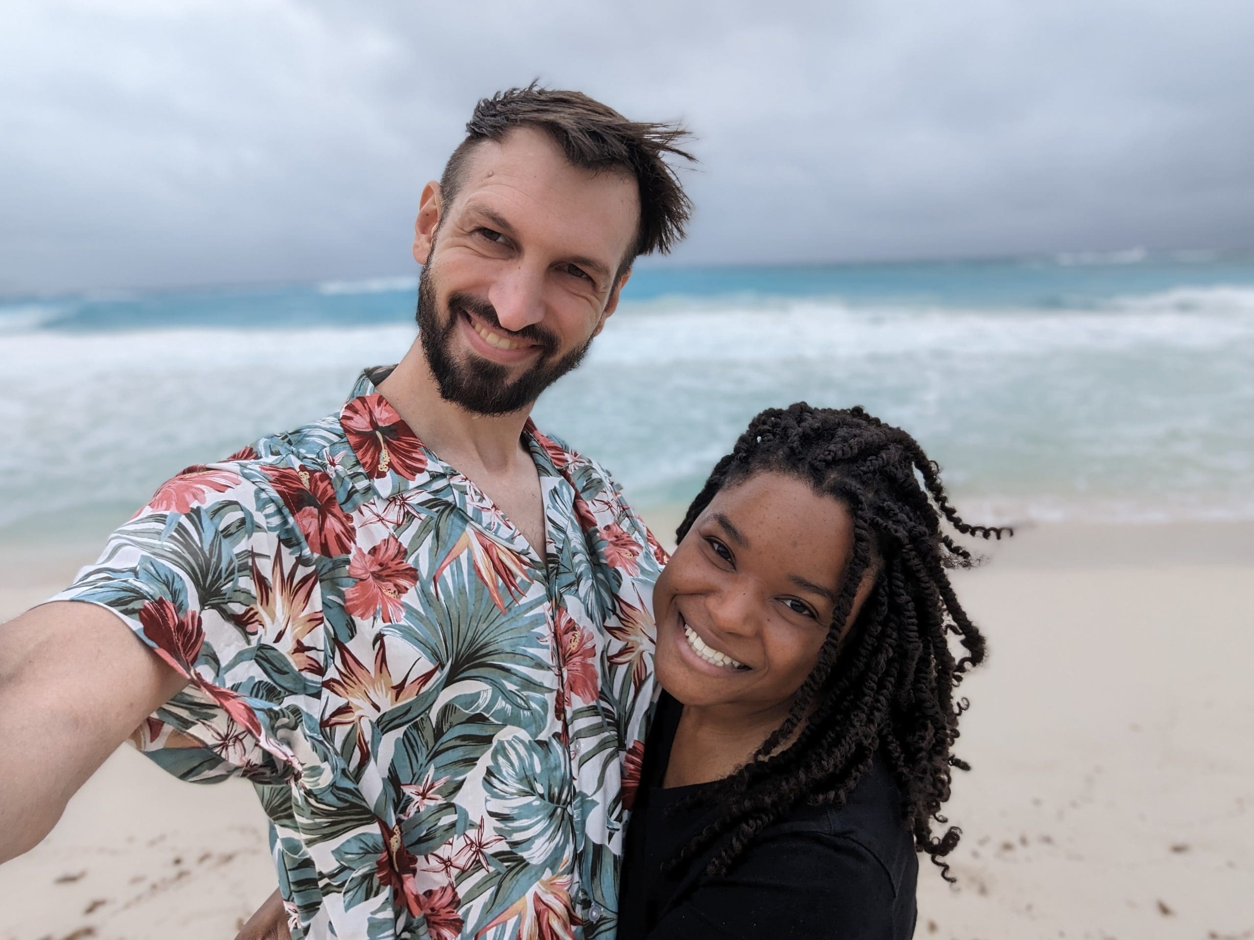 First Christmas together, Cancun, Mexico